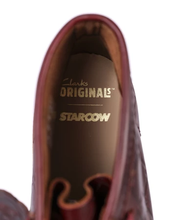 Starcow x Clarks Wallabee The Cage Innensohle