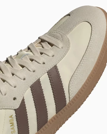 adidas Samba Wonder White Maroon Detail