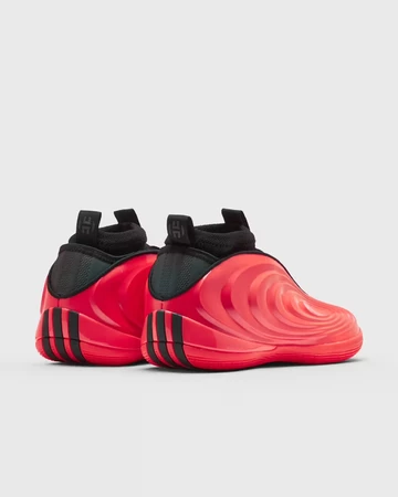 adidas Harden Volume 10 Pure Ruby schräg