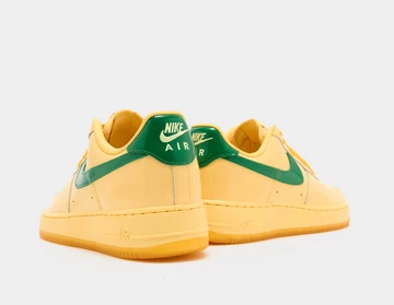 Nike Air Force 1 Low Patent Gold Fersen