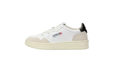 Autry Medalist Suede White Black