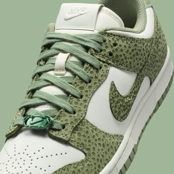 Dunk Low Safari Oil Green Detailbild