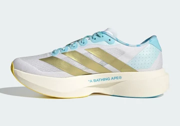 A Bathing Ape x adidas Adizero Evo SL Blue Pink Gold Innenseite