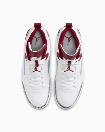 Jordan Spizike Low Wolf Grey von oben