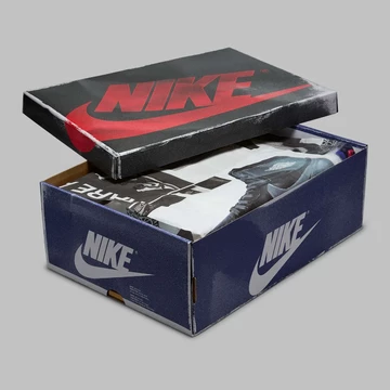 Jordan 1 High Rare Air Royal Blue Verpackung