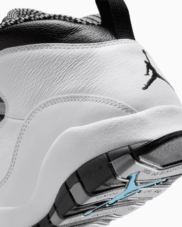 Jordan 10 Steel Ferse Details