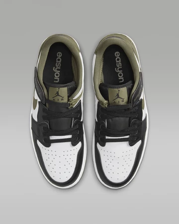 Jordan 1 Low EasyOn Medium Olive Paar von oben