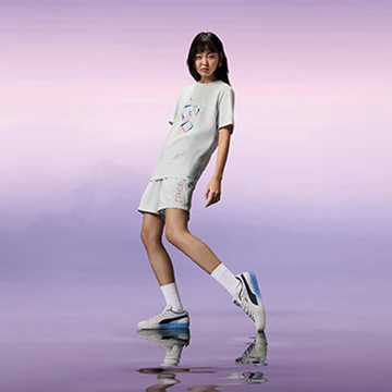 Playstation Puma Suede Pack White Lookbook Model