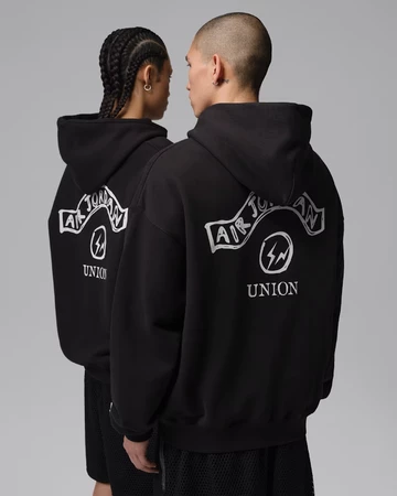 Union LA x Fragment Design x Air Jordan Clothing Collection Sweatjacke Rücken