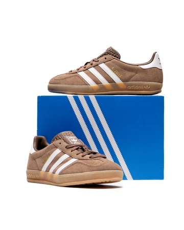 adidas Gazelle Indoor Earth Strata mit Verpackung