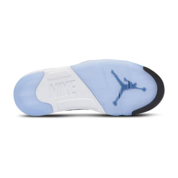 Air Jordan 5 White Metallic Sohle