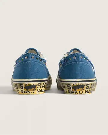 Satoshi Nakamoto x Vans Era 95 Round Lucky Charm Navy von hinten