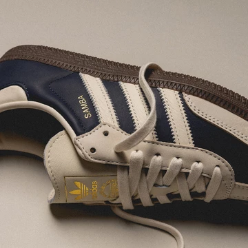 adidas Samba Night Indigo Cream White Detailbild