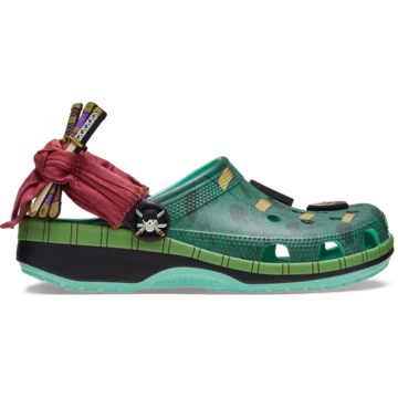 One Piece x Crocs Classic Clog Zoro Außenseite