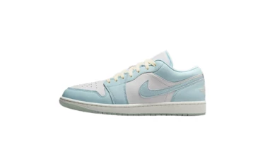 Jordan 1 Low Glacier Blue Summit White