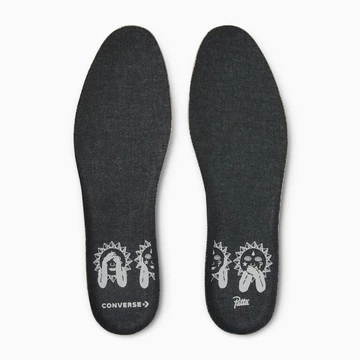 Die Einlegesohle des Patta Converse Chuck 70 Marquis
