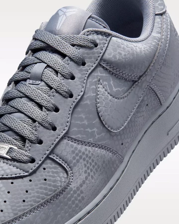 Kobe Bryant x Nike Air Force 1 Low Cool Grey Detailbild