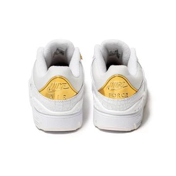 NIGO x Nike Air Force 3 Low Croc Pack White Paar von Hinten