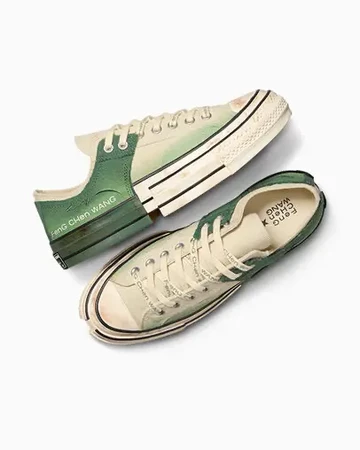Feng Chen Wang Converse Chuck 70 Low Myrtle schräg von oben