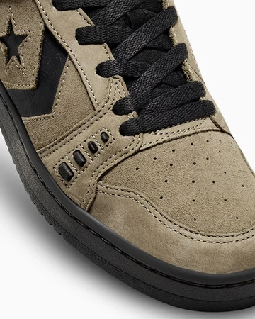 Converse AS-1 Pro Black Gum Pack Green Detail Laces