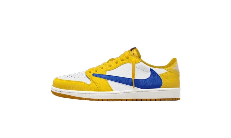 Travis Scott Jordan 1 Low Canary