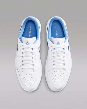 Air Jordan 1 Low Golf White & Legend Blue von oben
