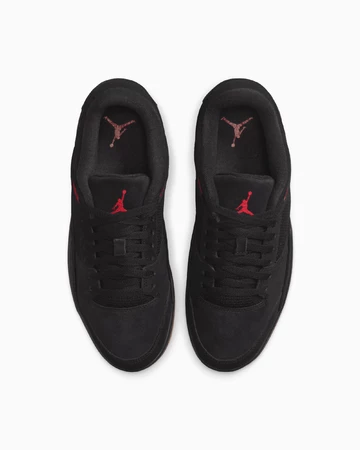 Jordan Flight Court Black Paar von oben