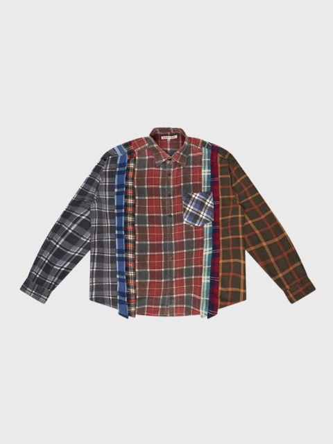 Needles rebiuld by Needles 7 Cuts Flannel Shirt Image