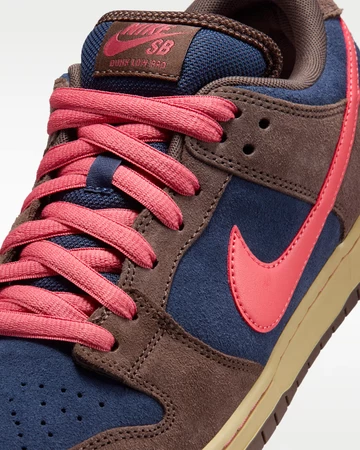Nike SB Dunk Low Pro Baroque Brown Upper Details
