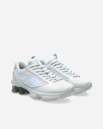 ASICS Gel Kinetic Fluent Glacier Grey Paar seitlich