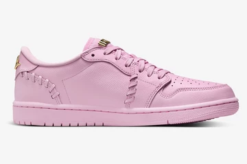 Die Innenseite des Jordan 1 Low Method of Make Pack in Perfect Pink