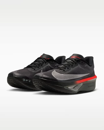 Nike Zoom Fly 6 Black & Bright Crimson Paar seitlich