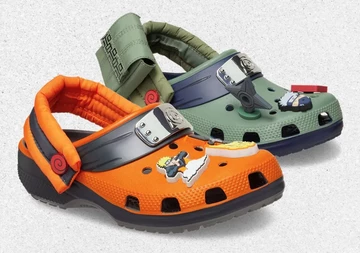 Naruto x crocs beide Modelle