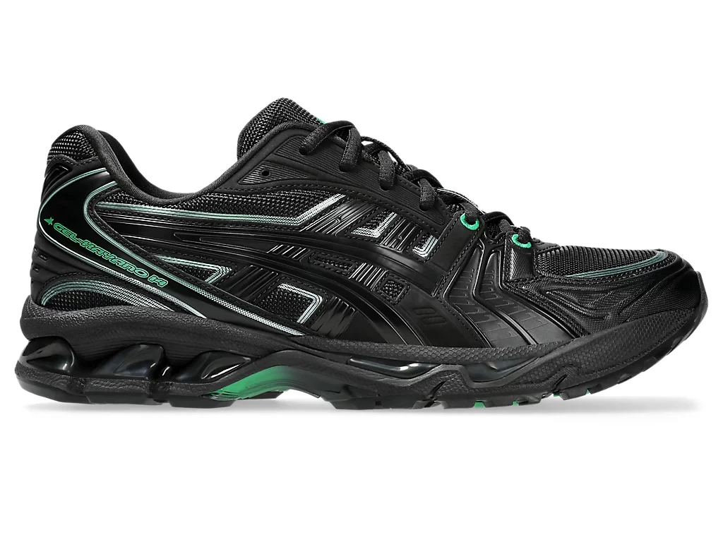 8ON8 ASICS Gel Kayano 14 Black 1201B024 001 Dead Stock