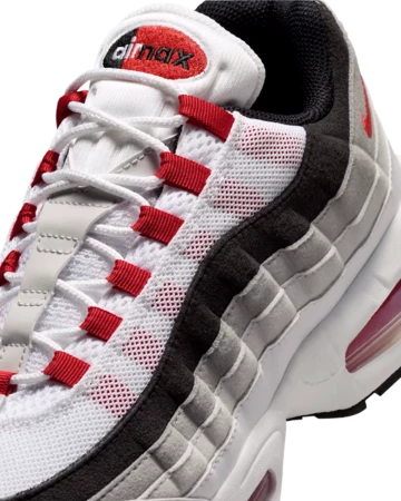 Air Max 95 Big Bubble Comet Red Upper Details