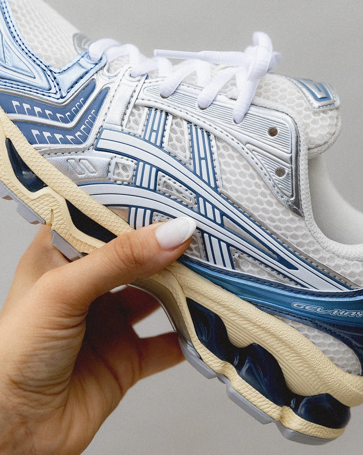 Gel Kayano 14 Denim Blue Cream 1203A537-102 | Dead Stock