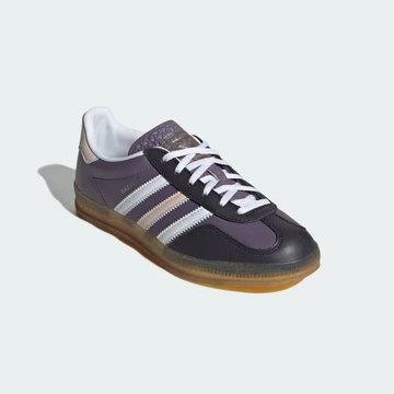 adidas Gazelle Indoor Shadow Violet seitlich von Vorne