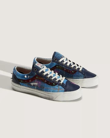Harris Tweed x Vans Pack schräg