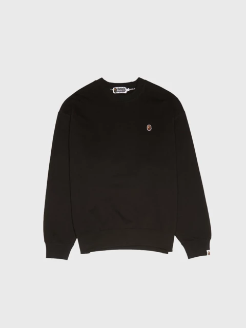 Head One Point Crewneck Black Image