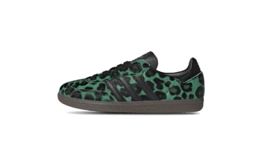 adidas Samba Leopard Semi Screaming Green