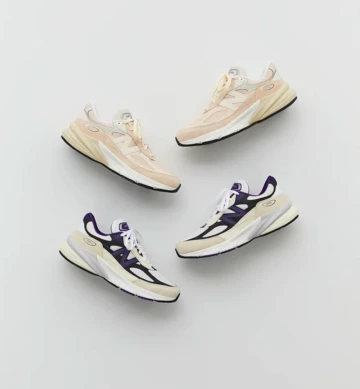 New Balance 990v6 Plum Mood beide Farbvarianten