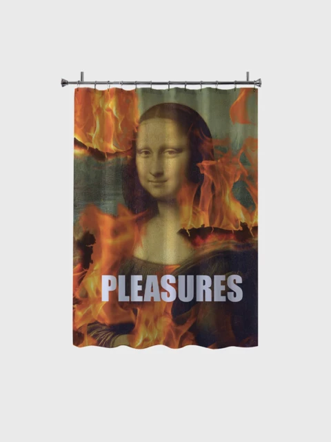 Burn Shower Curtain Image
