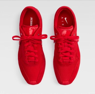 Jacquemus Nike Air Max 1 86 Pack Paar Red von oben