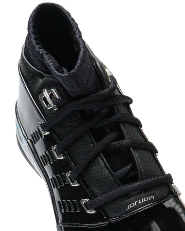 Nike Jordan 17 Low Black Patent Detailbild