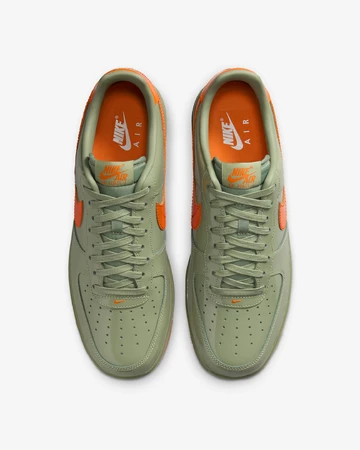 Air Force 1 Low Shiny Oil Green