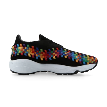 Nike Air Footscape Woven Black Rainbow Innenseite