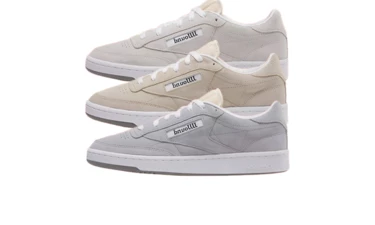 JJJJound Reebok Club C 85 Grey Leather Pack