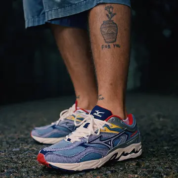 Sean Wotherspoon x Mizuno Wave MG4 LS Estate Blue
