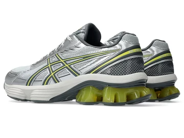 ASICS Gel Kinetic Fluent Glacier Grey Paar von hinten