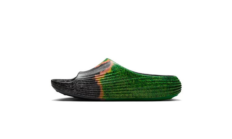 .SWOOSH x Nike ReactX Rejuven8 Slide Touch Grass Dark Smoke Grey